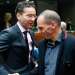 Jeroen Dijsselbloem y Yanis Varoufakis