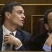 Pedro Sánchez y Antonio Hernando. Foto: Reuters