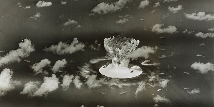 Pruebas nucleares rn las Islas Marshall. Foto: Reuters