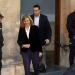 Cristina de Borbón tras declarar en los juzgados de Mallorca en febrero de 2014. Reuters