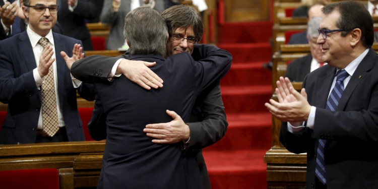 Artur Mas y Carles Puigdemont FOTO: Reuters