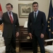 Reunión entre Mariano Rajoy y Pedro Sánchez. FOTO: Reuters