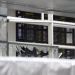 Broken windows of the terminal at Brussels national airport are seen during a ceremony following bomb attacks in Brussels metro and Belgium's National airport of Zaventem, Belgium, March 23, 2016. REUTERS/Frederic Sierakowski/Pool - RTSBXDZ