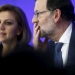 María Dolores de Cospedal y Mariano Rajoy.  Foto: Reuters