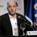 FIFA President Gianni Infantino speaks during a news conference at the South American Football Confderation (CONMEBOL) headquarters in Luque March 28, 2016. REUTERS/Jorge Adorno - RTSCK7U