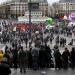 French labour union workers and students gather at Place de la Bastille during a demonstration against the labour law proposal in Paris, France, April 9, 2016. REUTERS/Charles Platiau - RTX297XG