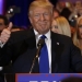 Republican U.S. presidential candidate Donald Trump gives a thumbs up as he speaks at his New York presidential primary night rally in Manhattan, New York, U.S., April 19, 2016.    REUTERS/Shannon Stapleton (TPX IMAGES OF THE DAY)   - RTX2AQUI