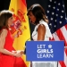 Michelle Obama y la Reina Letizia en Madrid. Foto: Reuters