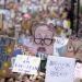 People hold banners during a 'March for Europe' demonstration against Britain's decision to leave the European Union, in central London, Britain July 2, 2016. Britain voted to leave the European Union in the EU Brexit referendum.   REUTERS/Paul Hackett - RTX2JD5Z