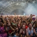 Fans listen to David Guetta at the Coachella Valley Music and Arts Festival in Indio, California April 12, 2015. REUTERS/Lucy Nicholson - RTR4X3P8