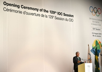 Thomas Bach, presidente del Comité Olímpico Internacional en Río 2016. FOTO: Reuters