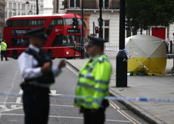 Lugar del ataque en Londres. Foto: Reuters