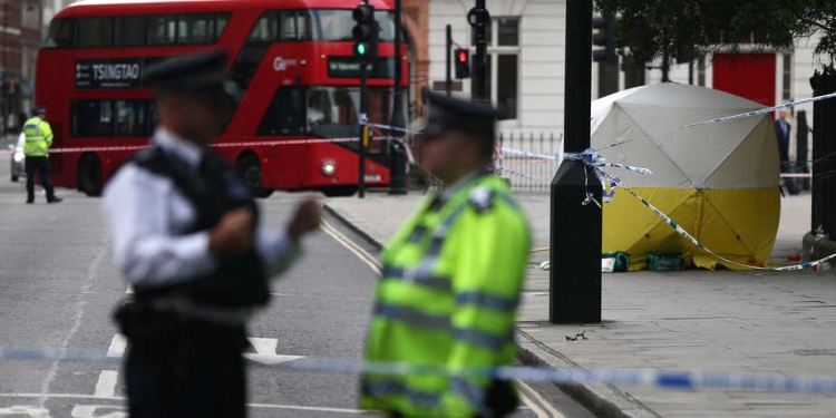 Lugar del ataque en Londres. Foto: Reuters