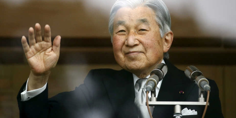 El emperador de japón, Akihito. Foto: Reuters