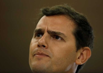 El presidente de Ciudadanos, Albert Rivera. FOTO: Reuters