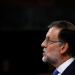 Rajoy, durante la sesión de investidura. FOTO: Reuters