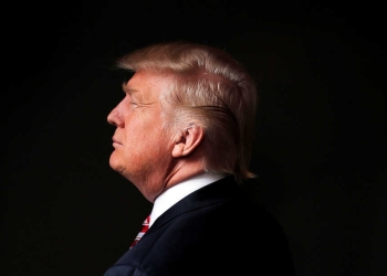 Republican U.S. presidential candidate Donald Trump poses for a photo after an interview with Reuters in his office in Trump Tower, in the Manhattan borough of New York City, U.S., May 17, 2016. REUTERS/Lucas Jackson - RTSEQUY