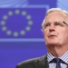 European Union Commissioner for Internal Market and Services Michel Barnier addresses a news conference at the EU Commission headquarters in Brussels April 9, 2014.  REUTERS/Francois Lenoir/File Photo - RTSJUP2