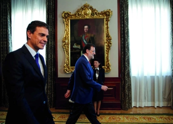 Mariano Rajoy y Pedro Sánchez. FOTO: Reuters