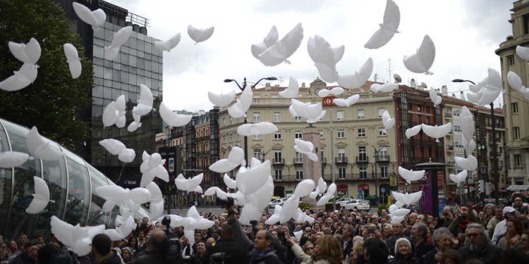 Gesto por la Paz. Euskadi ETA. FOTO: Reuters