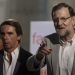 José María Aznar y Mariano Rajoy. FOTO: Reuters