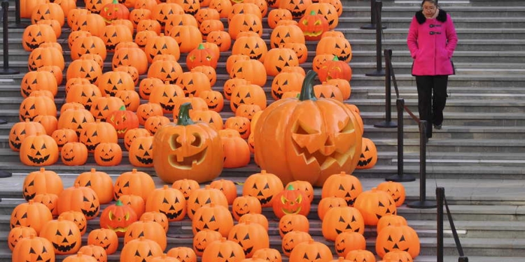 Calabazas de Halloween. FOTO: Reuters