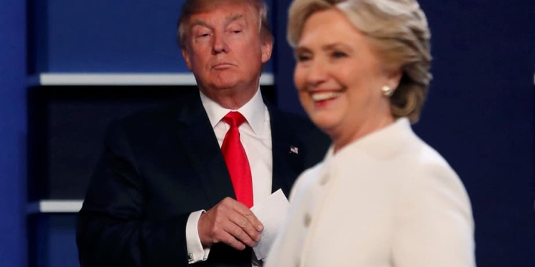 Donald Trump y Hillary Clinton. FOTO: Reuters