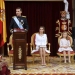 El Rey Felipe nada más tomar posesión de su cargo.  FOTO: Reuters