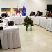 Mesa de diálogo entre el Gobierno y la oposición venezolanos. FOTO: Reuters