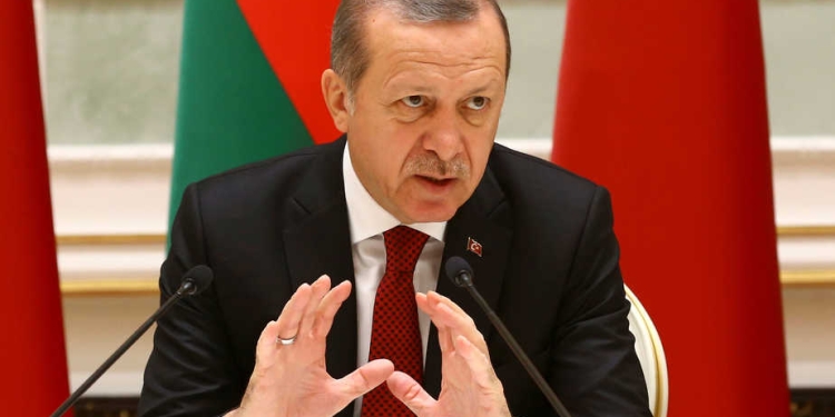 El presidente turco Recep Tayyip Erdogan. FOTO: Reuters