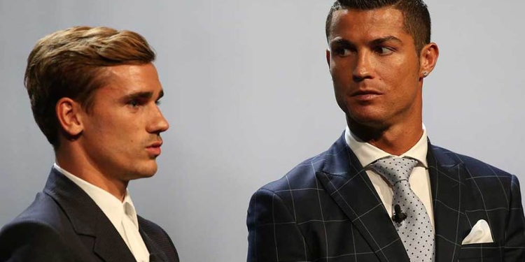 Cristiano Ronaldo y Antoine Griezzman