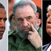 Obama Fidel Castro y Donald Trump