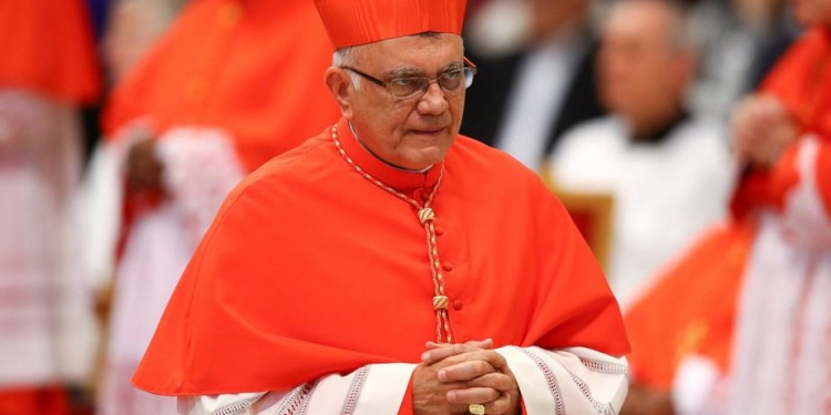 El cardenal venezolano Baltazar Porras. FOTO: Reuters