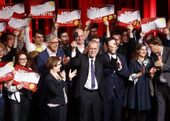 El presidente electo de Austria, Alexander Van der Bellen. FOTO: Reuters