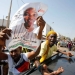 Supporters of president-elect Adama Barrow celebrate Barrow's election victory in Banjul, Gambia, December 2, 2016. REUTERS/Thierry Gouegnon - RTSUDRV