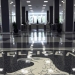 Seal in lobby at CIA headquarters in Langley, Virginia, USA