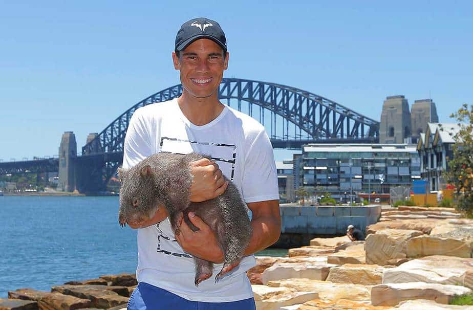 Rafael Nadal en Australia