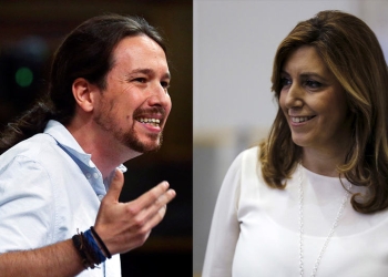 Pablo Iglesias y Susana Díaz