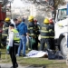 Lugar en el que se ha producido el atropello de un camión en Jerusalén. FOTO: Reuters