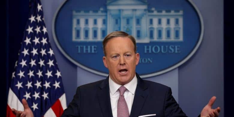 El secretario de prensa de la Casa Blanca, Sean Spicer. (Reuters)