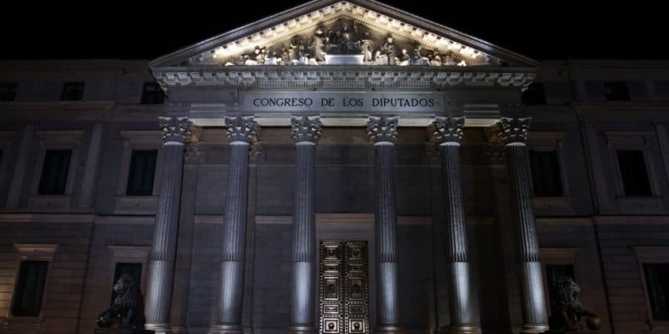 El Congreso de los Diputados, en Madrid. FOTO: Reuters