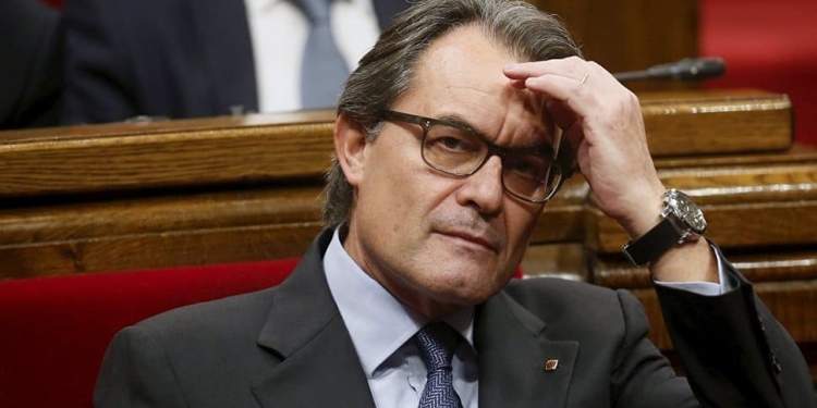 el expresidente de la Generalitat Artur Mas