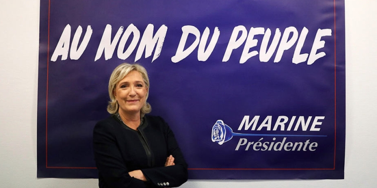 La presidenta del Frente Nacional, Marine Le Pen. FOTO: Reuters