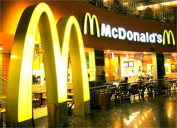 El mensaje subliminal del logo de McDonald's