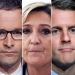 Candidatos a las elecciones presidenciales francesas. FOTO: Reuters