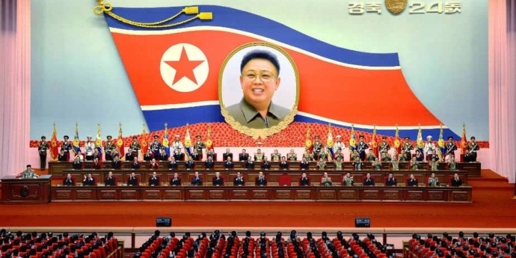 Reunión del Partido Comunista de Corea del Norte. FOTO: Reuters