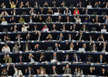 Eurodiputados del Parlamento Europeo. FOTO: Reuters