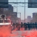 Riot police clash with demonstrators protesting against President Nicolas Maduro's government in Caracas on April 8, 2017. 
The opposition is accusing pro-Maduro Supreme Court judges of attempting an internal "coup d'etat" for attempting to take over the opposition-majority legislature's powers last week. The socialist president's supporters held counter-demonstrations on Thursday, condemning Maduro's opponents as "imperialists" plotting with the United States to oust him.
 / AFP PHOTO / FEDERICO PARRA