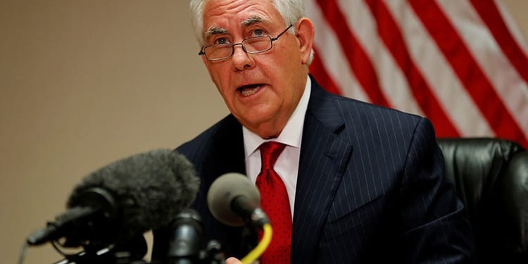 Rex Tillerson, secretario de Estado de EEUU