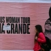 A woman walks past a billboard advertising U.S. singer Ariana Grande's world tour in Buenos Aires, Argentina May 24, 2017. REUTERS/Marcos Brindicci